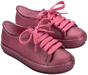 mini melissa Hip Sneaker for Kids, Glitter Pink, 3