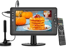 Jexiop 9" IPS Screen Small TV,Porta