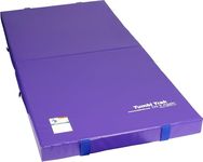 Tumbl Trak Junior Practice Mat for Gymnastics, Cheer, Dance, and Fitness, Purple, 90 cm x 1.8 m x 10 cm