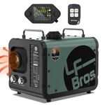 LF Bros Diesel Air Heater 5kw, 12V/230V Plateau Version Parking Diesel Heater, Portable Diesel Heater with Timer LCD Switch for RV, Car, Truck, Tent, Boat, Garage