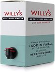 WILLY'S Apple Cider Vinegar with Live Mother - Probiotics For Detox & Gut Health - 5L Refill Bag In Box - Sustainable ACV