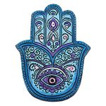 Nemesis Now Hamsa's Serenity Hand Incense Stick Burner, Blue, 12.5cm (Set of 4)