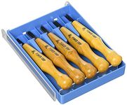 Mikisyo Hamono Power Grip Chisel Chisel Set of 5 Transparent Case (no.80015)
