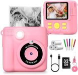 Kids Camera, 1080P Instant Camera f