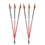 Carbon Express Maxima Red SD 250 Arrows w/Blazer Vanes - 6 pk