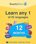 Rosetta Stone Learn ONE of 24+ Lang