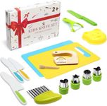 16 Pieces Kids knife Set Toddler Sa