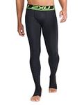 2XU Men's Elite Power Recovery Compression Tights Black/Nero