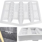 12 x Felt Lap Vents, Loft Vents for Condensation, Roof Ventilation Lap Vents, Felt Lap Vents Prevents Loft Roof Condensation, Keep Attic Space Ventilation Airflow