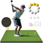 Shopsource Golf Mat, 5×4ft Golf Hit