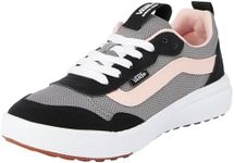 Vans Women's Range EXP Sneaker, POP Grey/Black/Pink, 4.5 UK