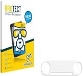 brotect Glass Screen Protector Film compatible with Sony Playstation PS Vita Slim (Back) - Glass-Foil 9H Protection [Scratch Resistant, High Clarity]