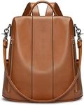 S-ZONE Women Soft Leather Backpack 