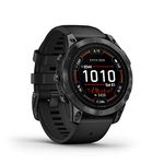 Garmin epix PRO Gen 2 GPS 47mm Premium Smartwatch, AMOLED Touchscreen, Multisport, Advanced Health & Training Features, Built-in Flashlight, Adventure Watch with up to 16 days battery life, Black