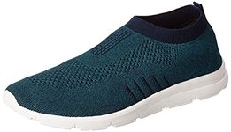 Bourge Men's Vega Pearl-z1 Teal Blue and Navy Running Shoes-6 UK (40 EU) (7 US) (Vega-Pearl-10-06)