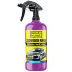 Mullock's Dry Wash & Wax Spray - Waterless Car Wash Cleaner with Carnauba Nano Wax Technology for a Showroom Finish - Eco-Friendly $ Easy to Use (Without Microfibre Cloths)