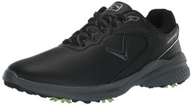 Callaway Men's Solana TRX V3 Golf Shoe, Black/Grey, 13 Wide