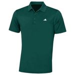 adidas Golf Mens Performance LC Polo Shirt - Core Green Sport - L