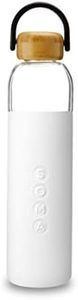 Soma V2 Glass Water Bottle, White, 289222, 25oz