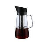 THE BEAN CO Cold Brew Coffee Maker | 1 Litre | Heat-resistant borosilicate glass | Stylish design