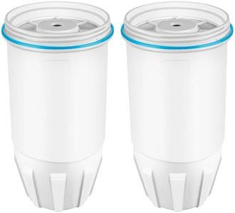 Water Filter Replacement for ZERO Pitchers and Dispensers ZR-001 ZR-017 ZR-004 ZP010, 5-Multi-Stage Filter System Reduce Lead, Chromium, PFOA/PFOS and TDS, 2 pack by APPLIANCEMENTS