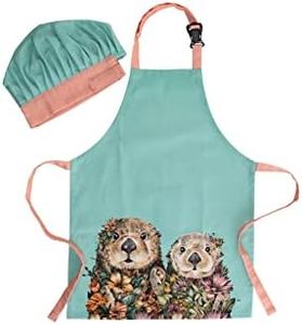 Maxwell & Williams Marini Ferlazzo Wild Planet Kids Apron & Hat Set Sea Otters