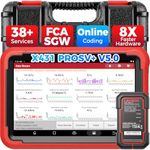 LAUNCH X431 PROS V5.0, 2025 Newest OE-Level Scan Tool 37+ Reset Service Bi-Directional Scanner, Full System Diagnostic,Coding,Key Program,Guided Functions,Free Update