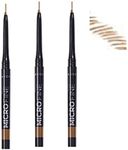 Pack of 3 Micro Fine Brow retractable pencil BLONDE replaces Glimmerstick for Brows, no need to sharpen by Avon.