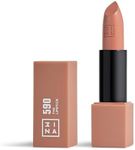 3INA The Lipstick 590 - Outstanding Shade Selection - Matte And Shiny Finishes - Highly Pigmented And Comfortable - Vegan And Cruelty Free Formula - Moisturizes The Lips - Warm Nude - 0.16 Oz