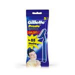 Gillette Men Presto Sata Sat Razor- 5 Count