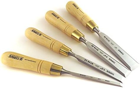 Narex Czech Steel 4 pc Chisel Set with Handles