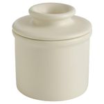 Butter Bell - The Original Butter Bell Crock by L. Tremain, a Countertop French Ceramic Butter Dish Keeper for Spreadable Butter, French Ceramic Butter Dish Keeper, Specialty (Ivory Matte)