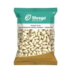 Shrego Peanut Plus Light Roasted Whole Peanut Unsalted 360g (Vacuum Packed)