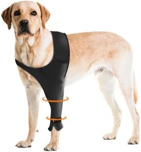 Pawfun Dog Recovery Sleeve for Front Leg– Single Dog Leg Sleeve to Stop Licking– Breathable Protection for Joint Pain, Elbow Injuries, Hot Spots, Surgery, Wound Care as Cone Alternative(Left,XL)