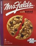 Mrs. Fields Soft Baked Oatmeal Raisin Cookies 8 Oz Box FREE SHIPPING - NEW