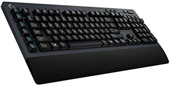 Logitech G613 Lightspeed Wireless Mechanical Gaming Keyboard, Multihost 2.4 GHz + Blutooth Connectivity - Black