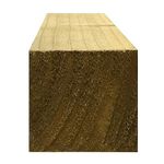 Ruby 3" x 3" (75mm) Pressure Treated Wooden Gate Fence Post 2.4m - Various Pack Sizes (8)