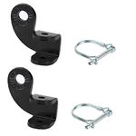 LAJIAOZ 2 Pcs 12MM Bike Bicycle Trailer Hitch Coupler Replace Attachment Compatible for Burley Trailers