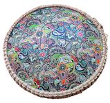 RUGDOLL Multicolor 14 inch Steel Tongue Drum Handpan Hang Drum 18 Notes Percussion Instrument with Sling Bag