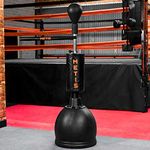 METIS Freestanding Boxing Speed Punchbag | 3in1 Adjustable Speed Bag For Adults & Juniors | Kickboxing, MMA, Martial Arts, Combat Training Tool - Heavy Duty Punch Bag