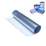 Transparent Heat Shrink Wrap Tube Films (10 Meter Length x 10 Inch Width)