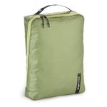 Eagle Creek Pack-It Medium Isolate Packing Cubes for Travel - Durable and Ultra-Lightweight with Angled Zip and Water-Resistant, Machine-Washable Poly Ripstop Fabric, Mossy Green