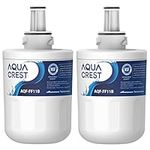 AQUA CREST DA29-00003G Fridge Water Filter, Compatible with Samsung Aqua Pure Plus DA29-00003G DA29-00003B DA97-06317A DA61-00159A HAFCU1/XAA HAFIN2/EXP APP100 (2)