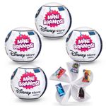 Mini Brands Disney Store Series 1, Mystery Collectible Miniature Figures, Disney themed Surprise Collectible Minis, Blind Packaging, Disney Themed Collectibles (4 Capsules)