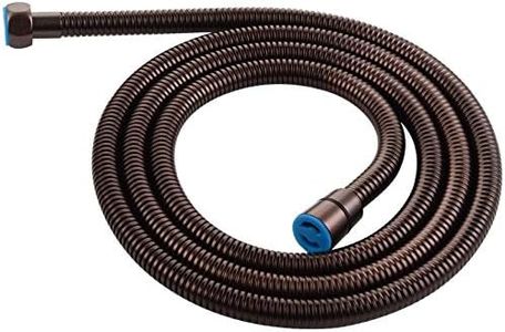 Extra Long Shower Hose 79 Inches, Angle Simple Flexible and No Tangles, Metal Handheld Shower Head Hose, Replacement Bidet Sprayer Hose, Oil Rubbed Bronze