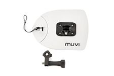 Veho Muvi Flat Board Mount for Snowboard / Surfboard Mount for Muvi KX-Series | Muvi K-Series | Muvi HD | Muvi Micro - White (VCC-A015-FBM)