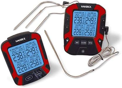 Maverick XR-50 Extended Range Digital Remote Wireless 4 Probe BBQ & Meat Thermometer from SnS Grills