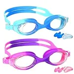 EWPJDK Kids Swim Goggles - 2 Pack S