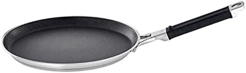 Rösle SILENCE PRO Cookware Collection 11 in. Crepes Pan with Non-Stick Coating