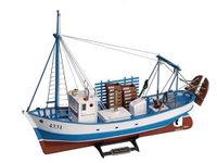 Artesania Latina – Wooden Ship Model Kit – Spaniard and Mediterranean Fishing Boat, Trawler Mare Nostrum – Model 20100N, 1:35 Scale – Models to Assemble – Intermediate Level